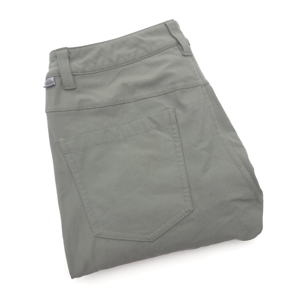 Lululemon Mens 29x30 Performance 5-Pocket Pants Olive Gray Slim Fit LM5972S